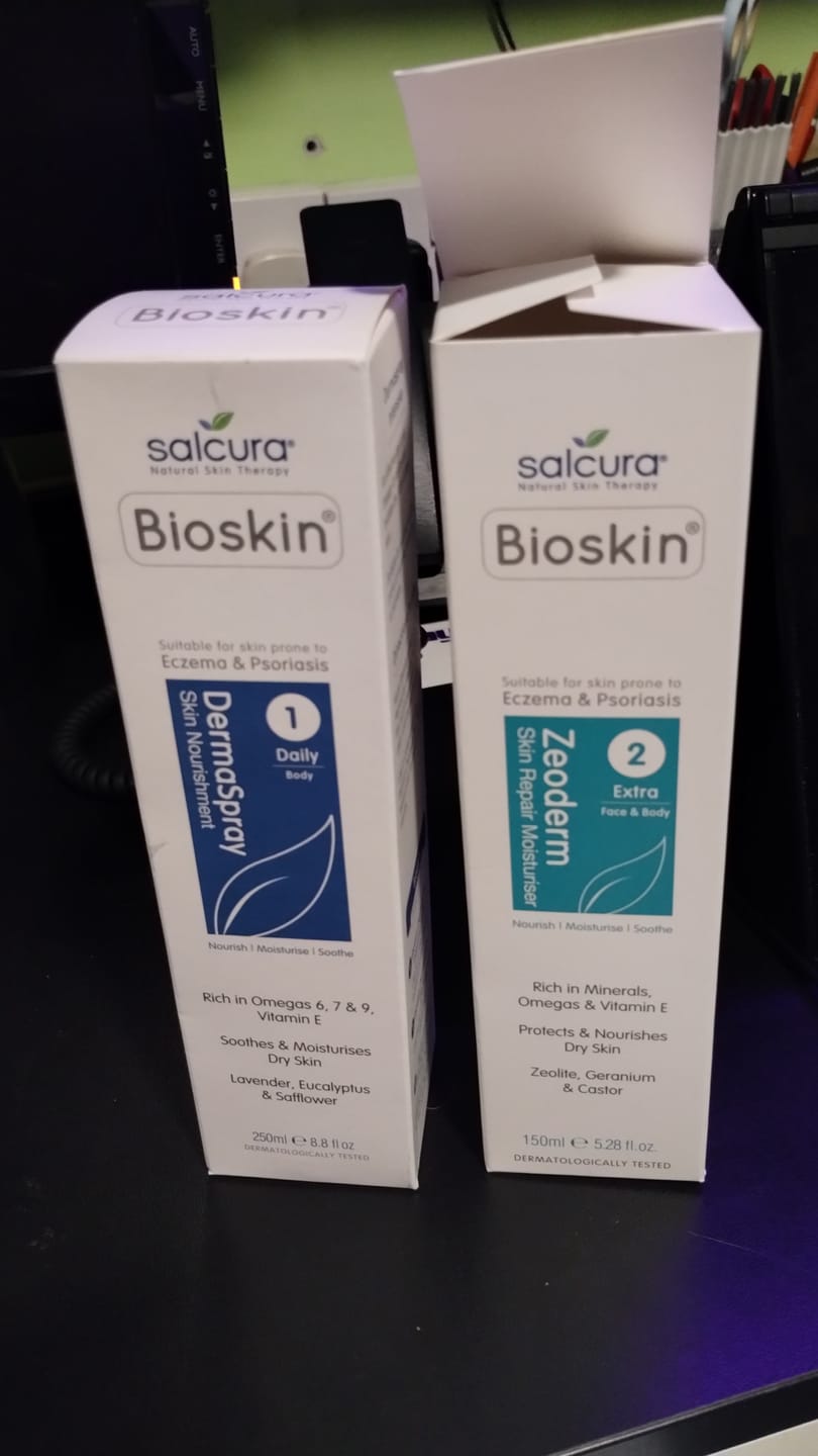 Customer photo review of Bioskin Zeoderm Skin Repair Moisturiser