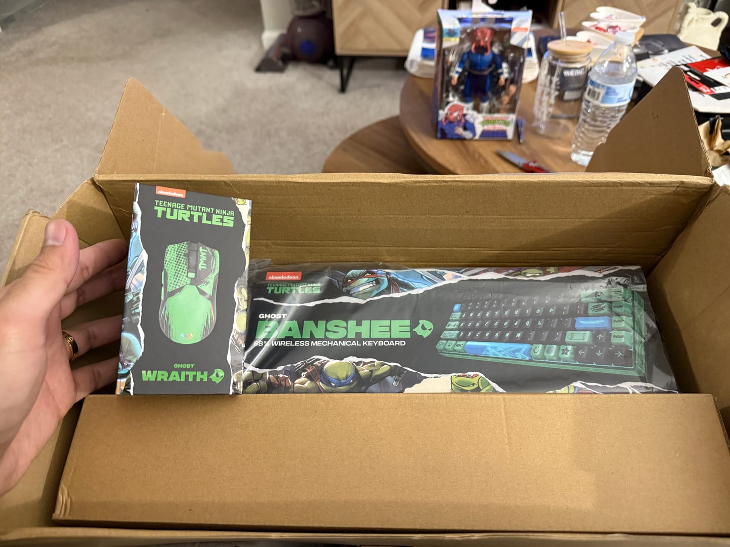 Customer photo review of Oni Deskpad - Teenage Mutant Ninja Turtles