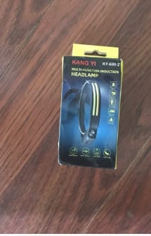 Customer photo review of Naturwide Stirnlampe - Das Original