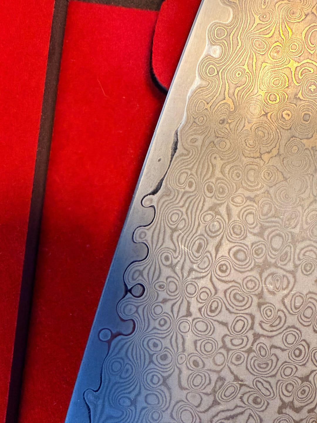 Customer photo review of Damast Gyuto Messer