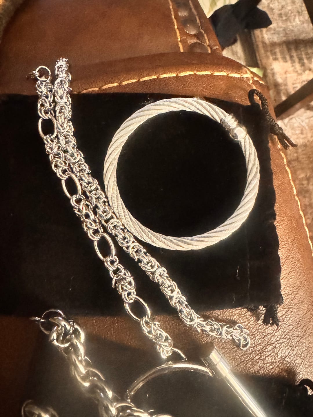 Customer photo review of Grace-Ann Bracelet Stack