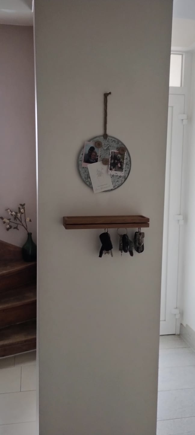 Customer photo review of Schlüsselbrett TALEA aus Holz