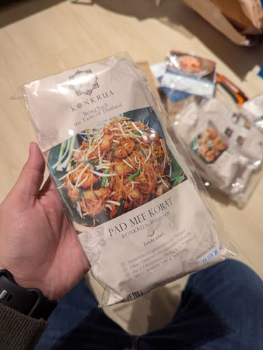 Customer photo review of Pad Mee Korat (für 1-2 Portionen)