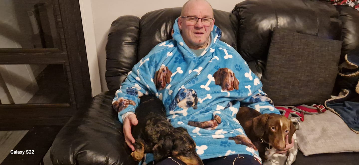 Customer photo review of Custom Dog Hoodie