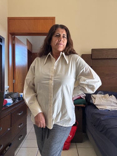 Customer photo review of Blusa - 554046 - BEI