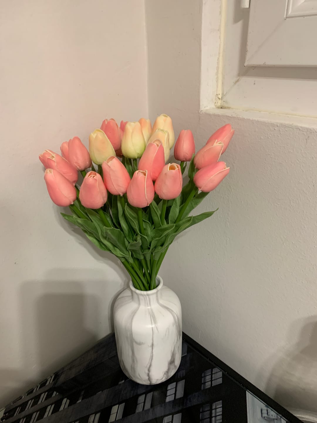 Customer photo review of Tulipes - Rose (25 Tiges)