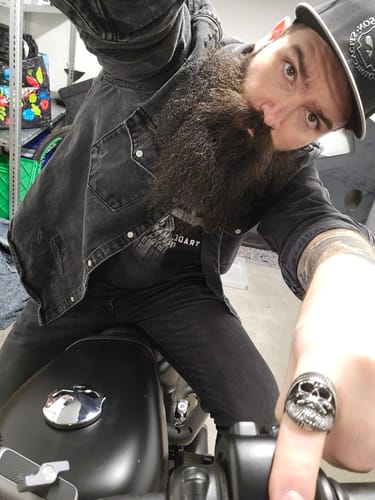 Customer photo review of OLD BIKER.