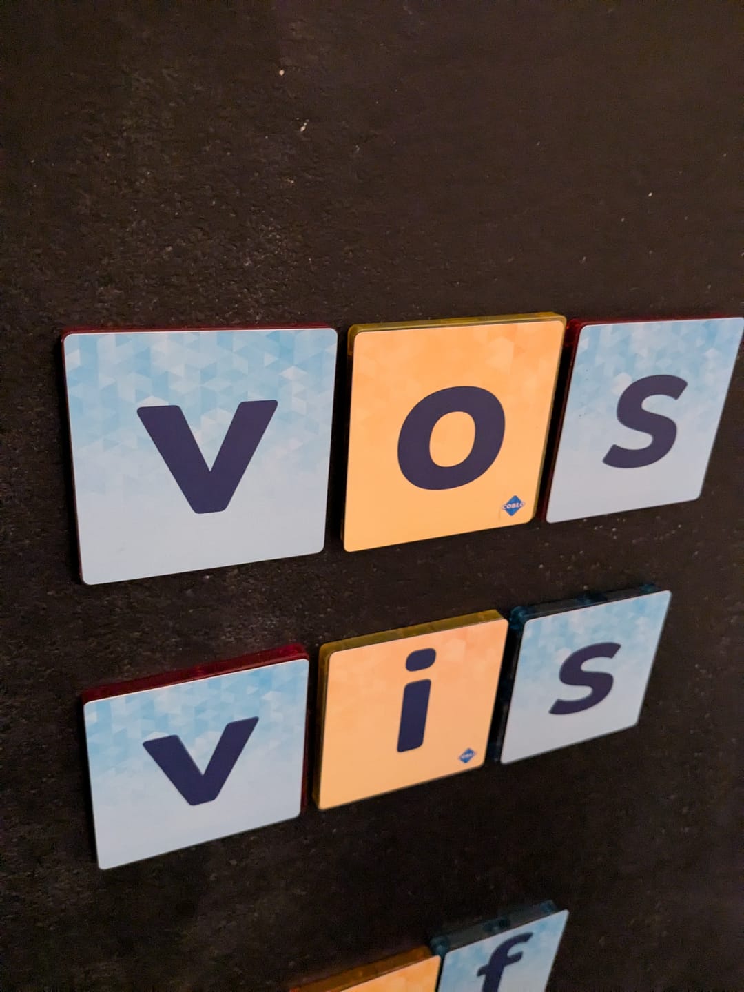 Customer photo review of Coblo Toppers Letters - 60 stuks