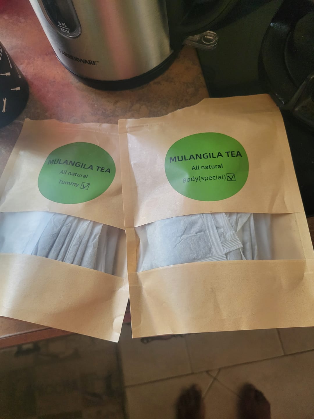 Customer photo review of Rapid Tea COMBO (INCLUDES 1 Slim 1TUMMY)