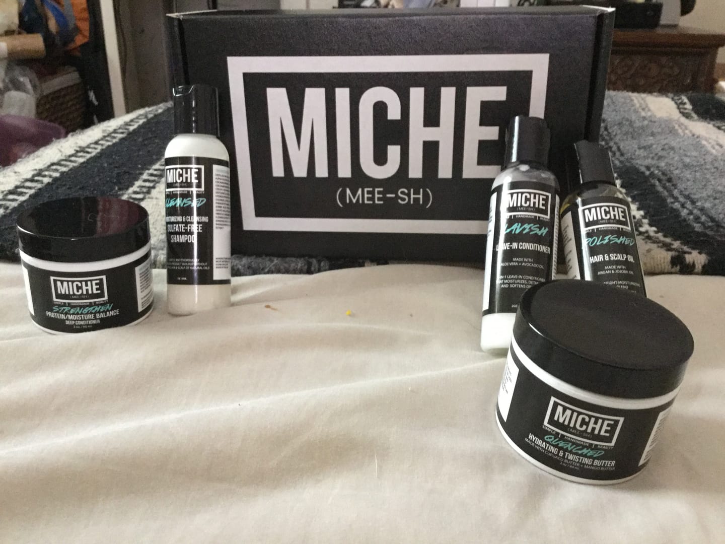 Customer photo review of STRENGTHEN Protein + Moisture Balancing Deep Conditioning Treatment
