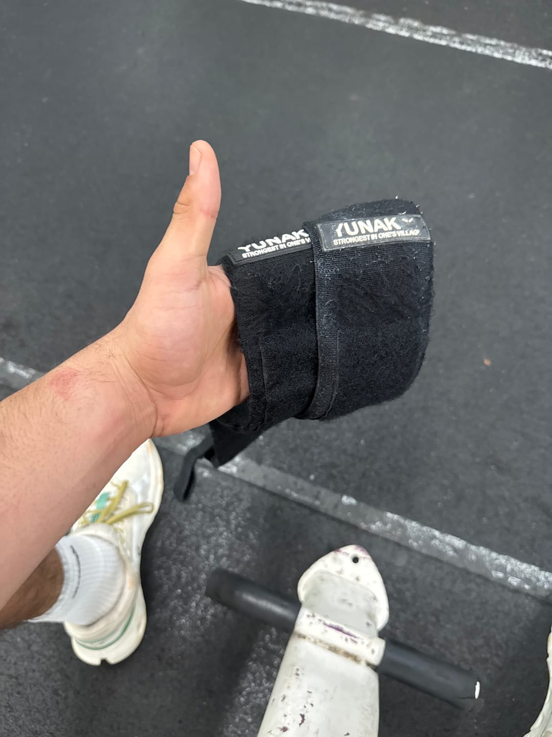 Customer photo review of Embroidered Ichigo Wrist Wraps