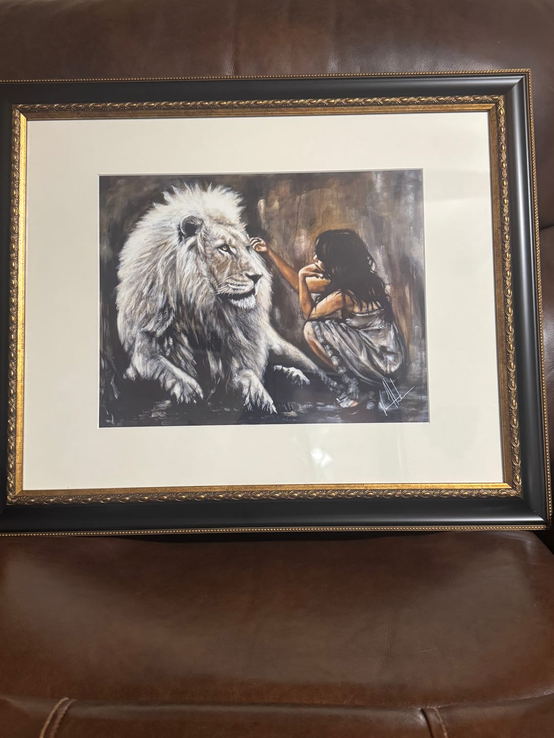Customer photo review of Intimacy with God - Brown Background