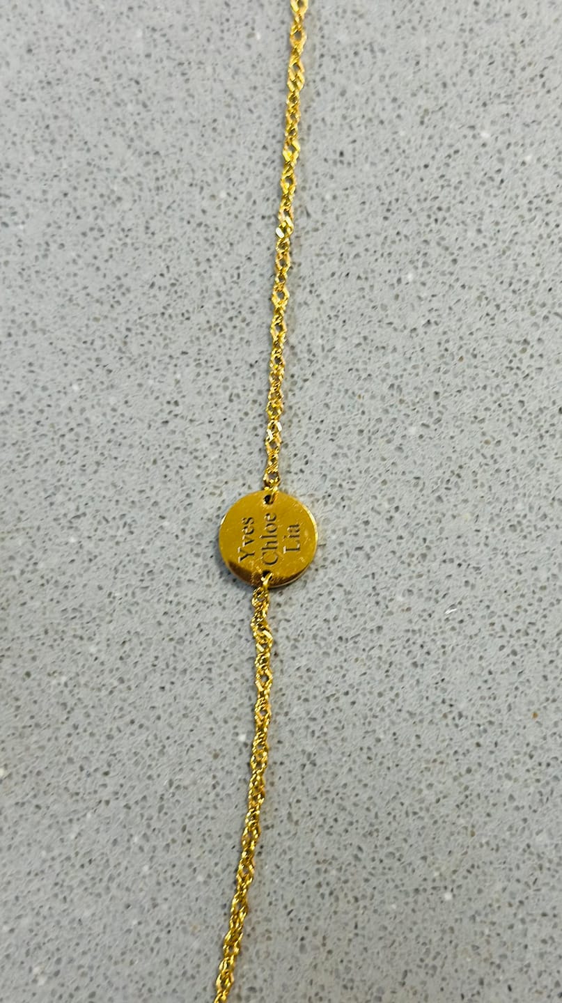 Customer photo review of Pulsera Sensación - Personalizable