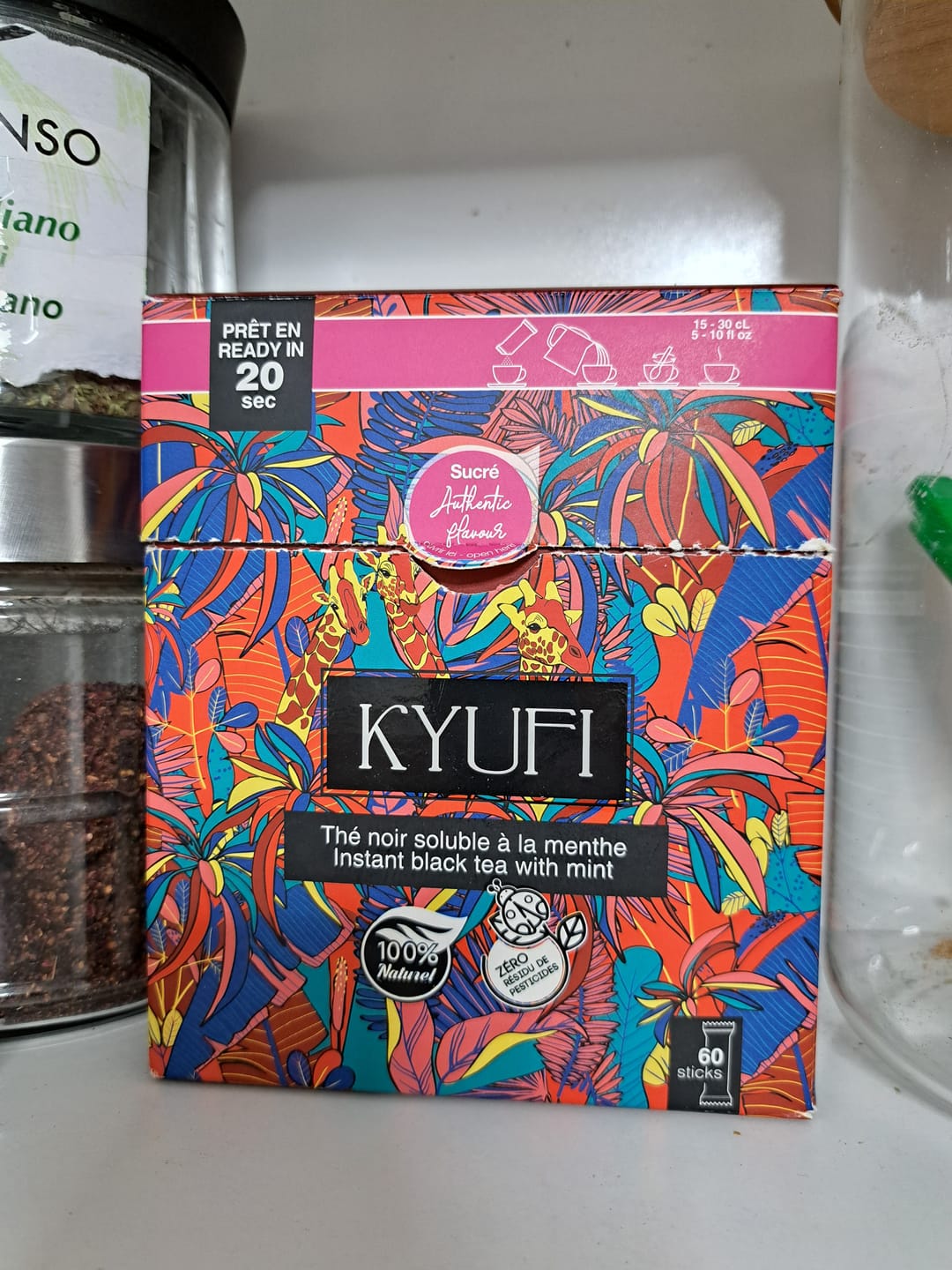 Customer photo review of Thé Noir Instantané À La Menthe - Recette Authentique