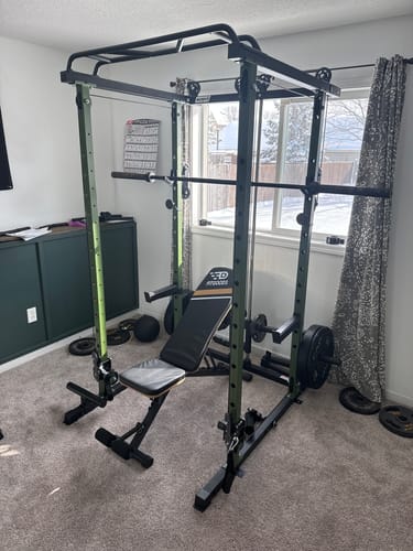 Customer photo review of RitFit PPC03 1000lbs Power Cage with Smooth Cable System