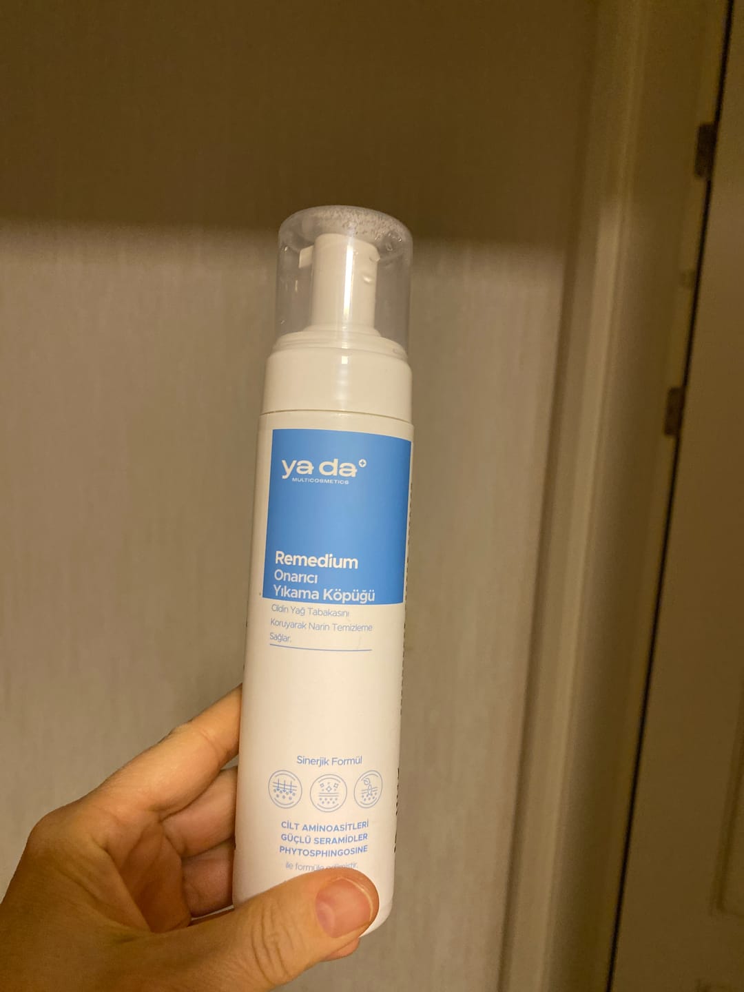 Customer photo review of Remedium Onarıcı Yıkama Köpüğü
