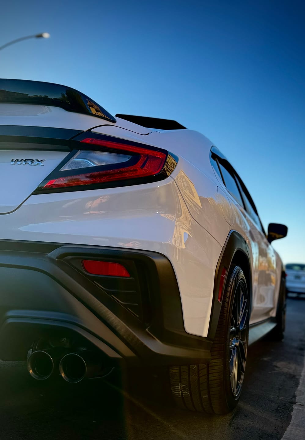 Customer photo review of 2022-Up Subaru WRX | JDM Clip-On Style Side Vent Window Visors Rain Guard