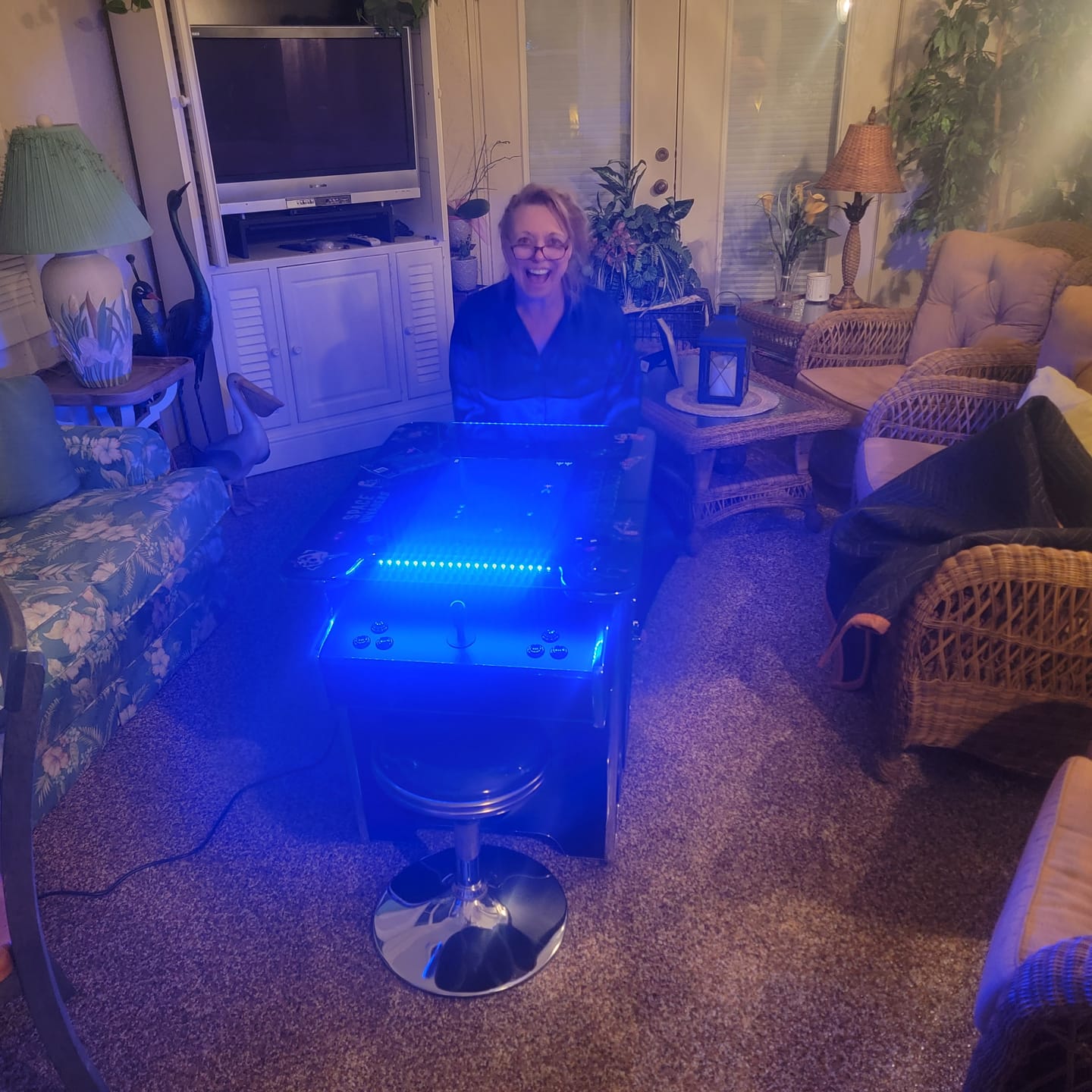 Customer photo review of Commercial Grade 60 games in 1 Arcade Commercial Cocktail Table Machine Retro Multi-cade LED