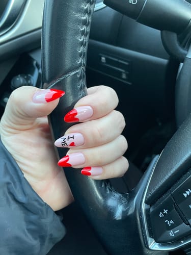 Customer photo review of Self Love Press On Nails (24PC)