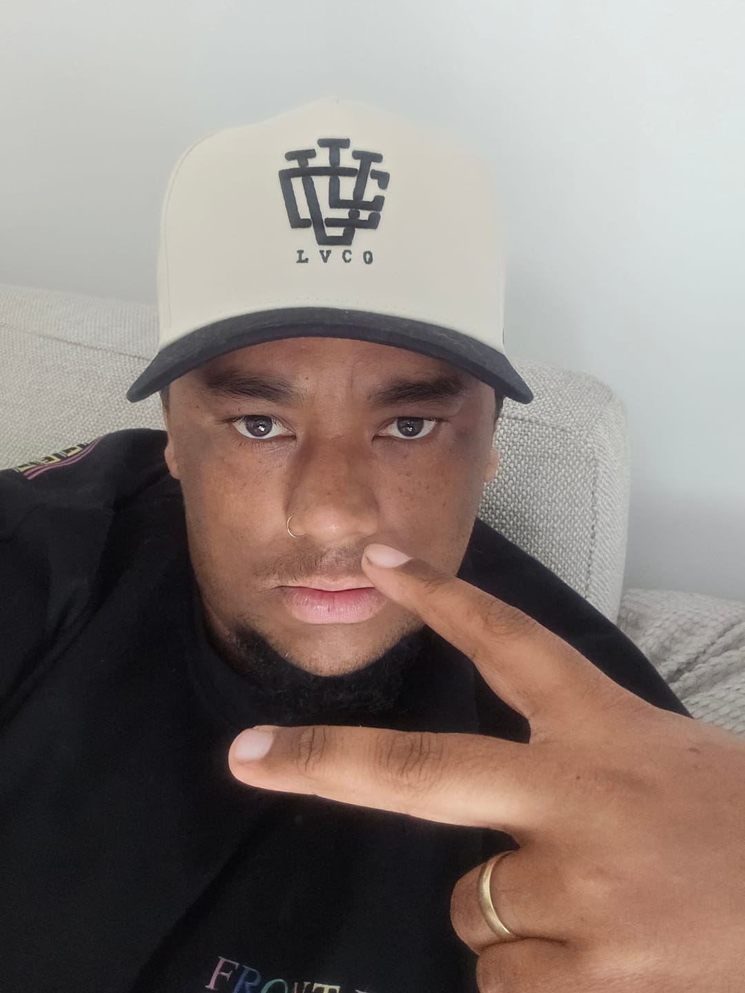 Customer photo review of [Limited Edition] LVCO "Classic Oat" A-Frame Snapback