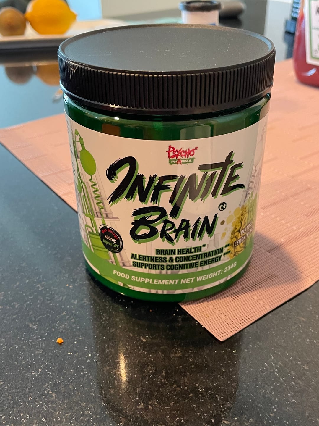 Customer photo review of Infinite Brain