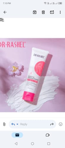 Customer photo review of Dr.Rashel Body & Private Parts Whitening Cream