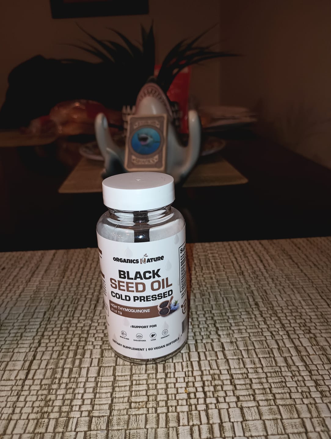 Customer photo review of Black Seed Oil Capsules Cold Pressed