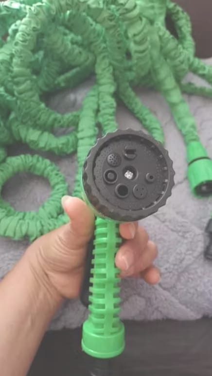 Customer photo review of AquaFlex Pro – Der flexible Gartenschlauch mit 7 Sprühfunktionen