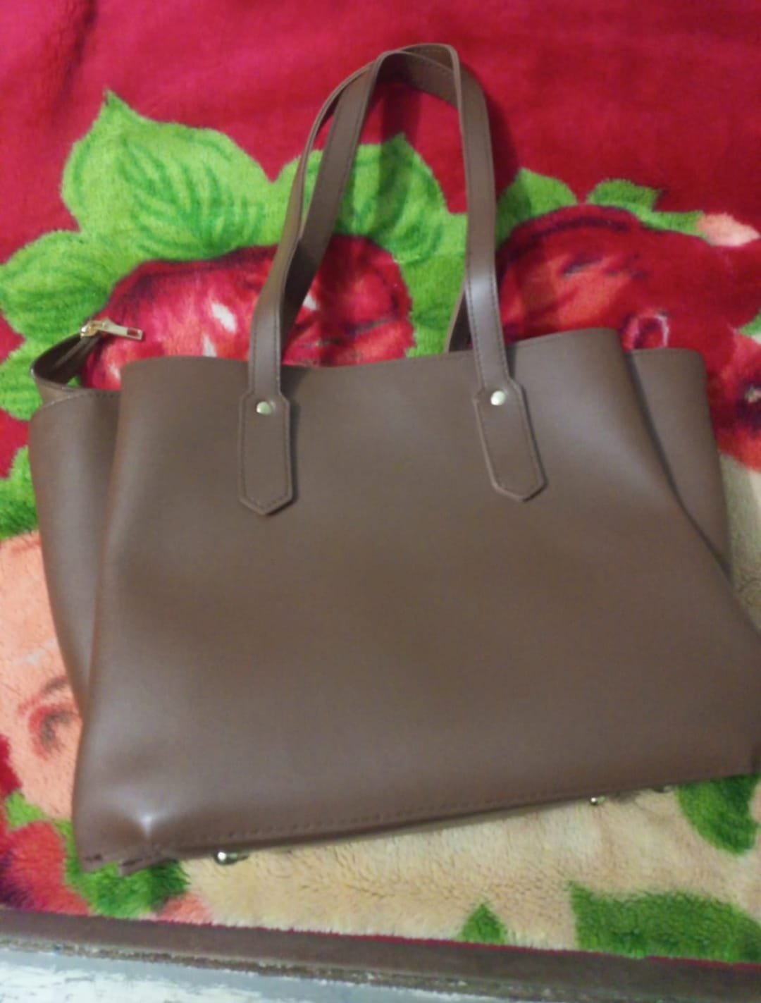 Customer photo review of Eugene Tote Espresso