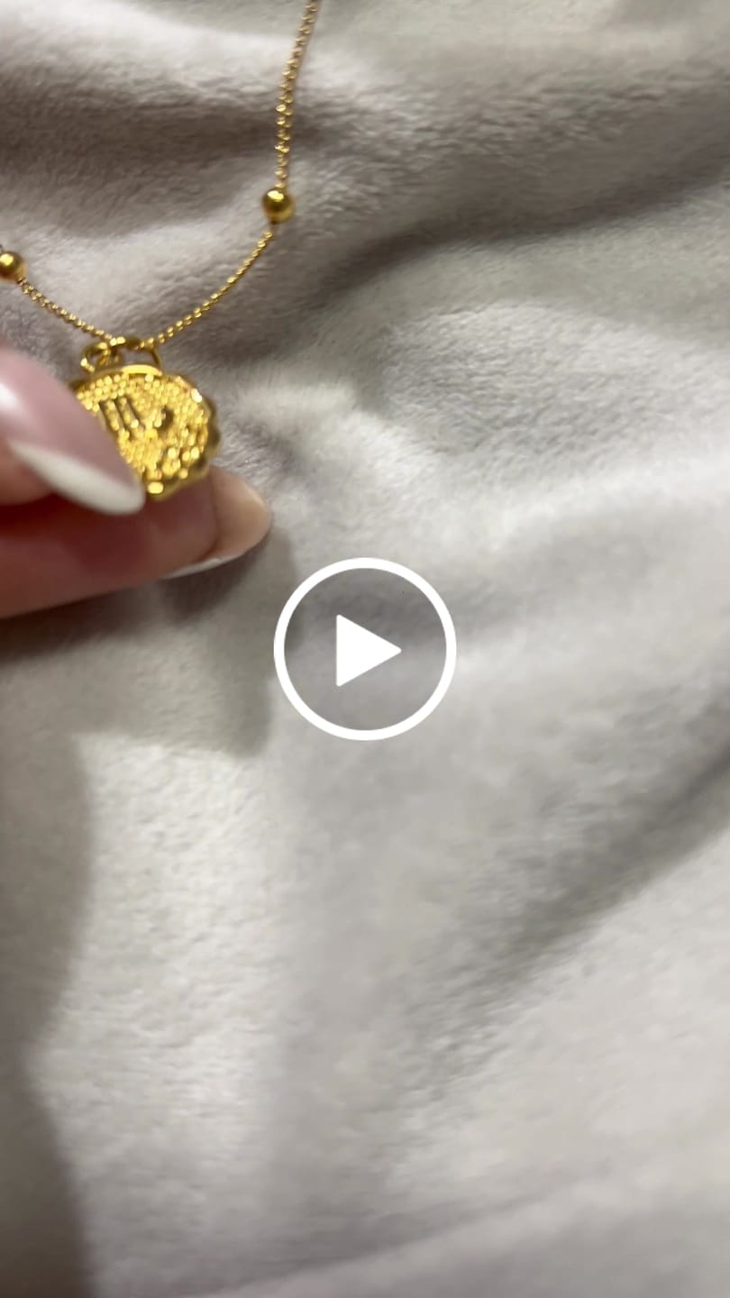 Customer video review of Collar Zodiaco