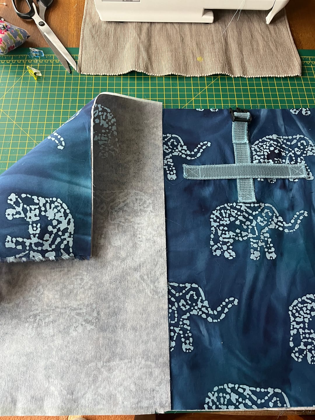 Customer photo review of Iron on Interfacing - Medium Weight - 90p per metre!