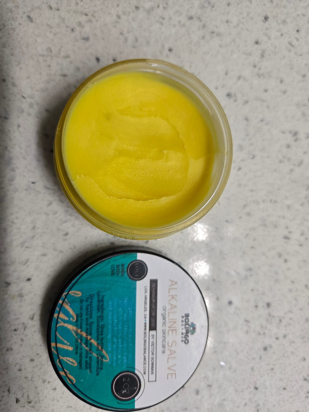 Customer photo review of ALKALINE SALVE