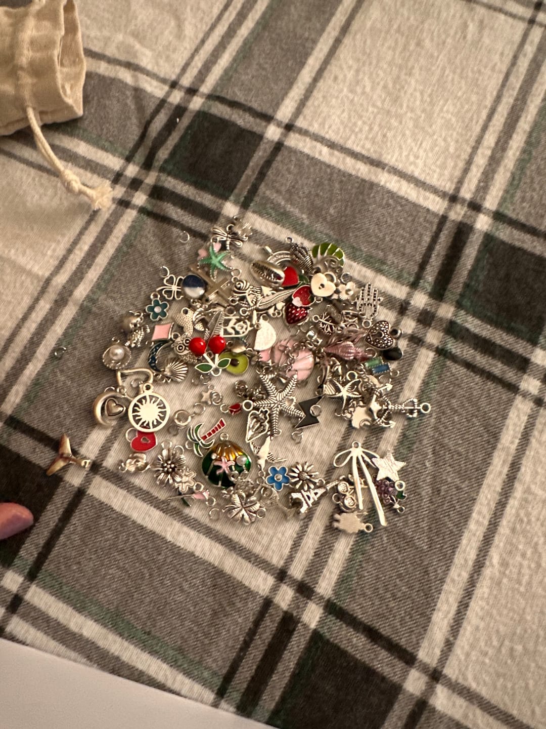 Customer photo review of FabuLove Charm Jewelry Kit
