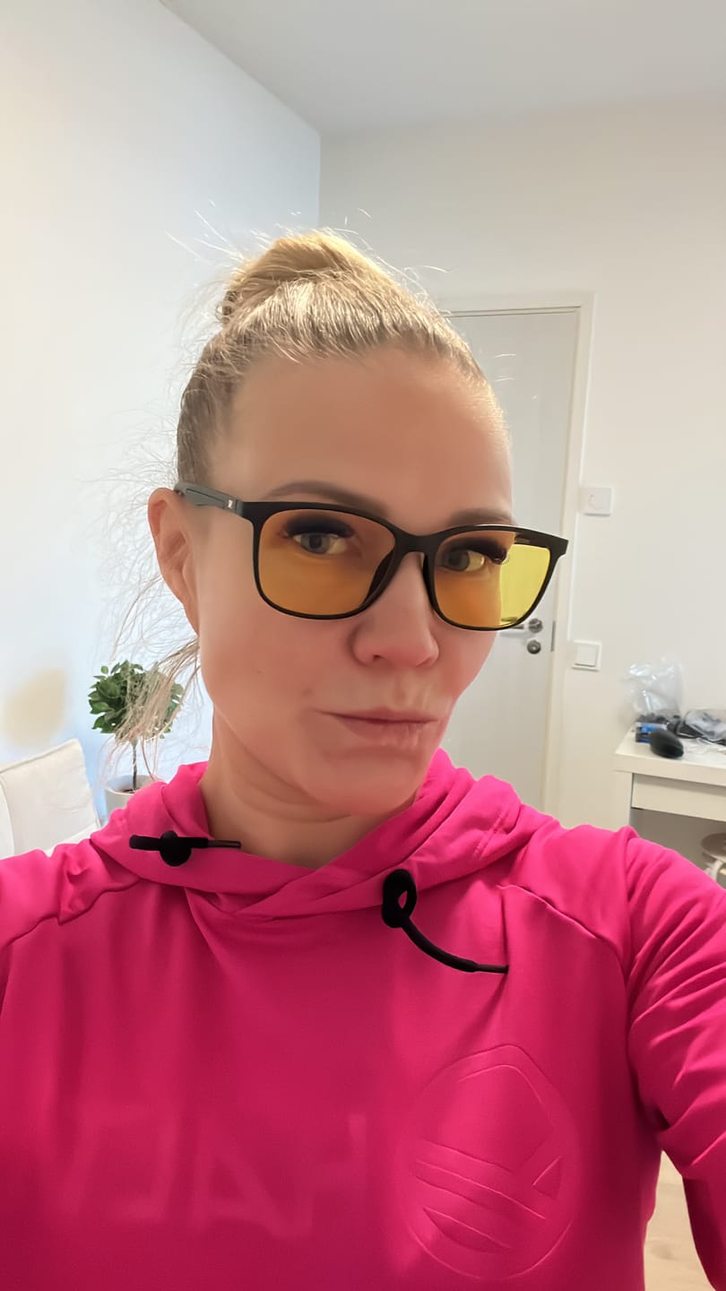 Customer photo review of KAJO päivälasit musta