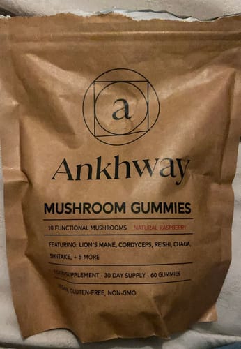 Customer photo review of Mushroom Gummies