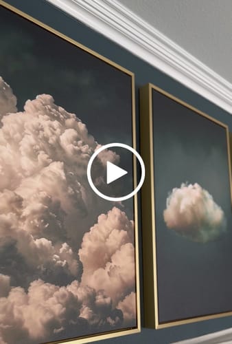 Customer video review of Vintage Clouds Set of 3 Prints