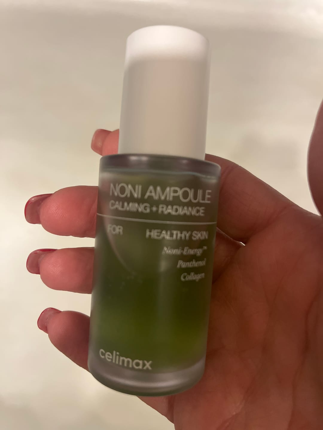 Customer photo review of Atjaunojošs serums ar noni ogu ekstraktu Celimax The Real Noni Energy Ampoule