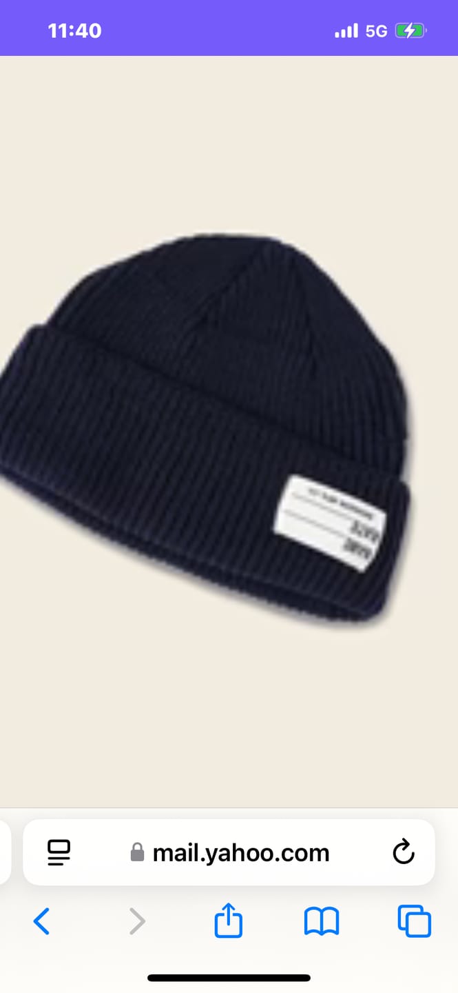 Customer photo review of US Navy Watch Cap - Navy