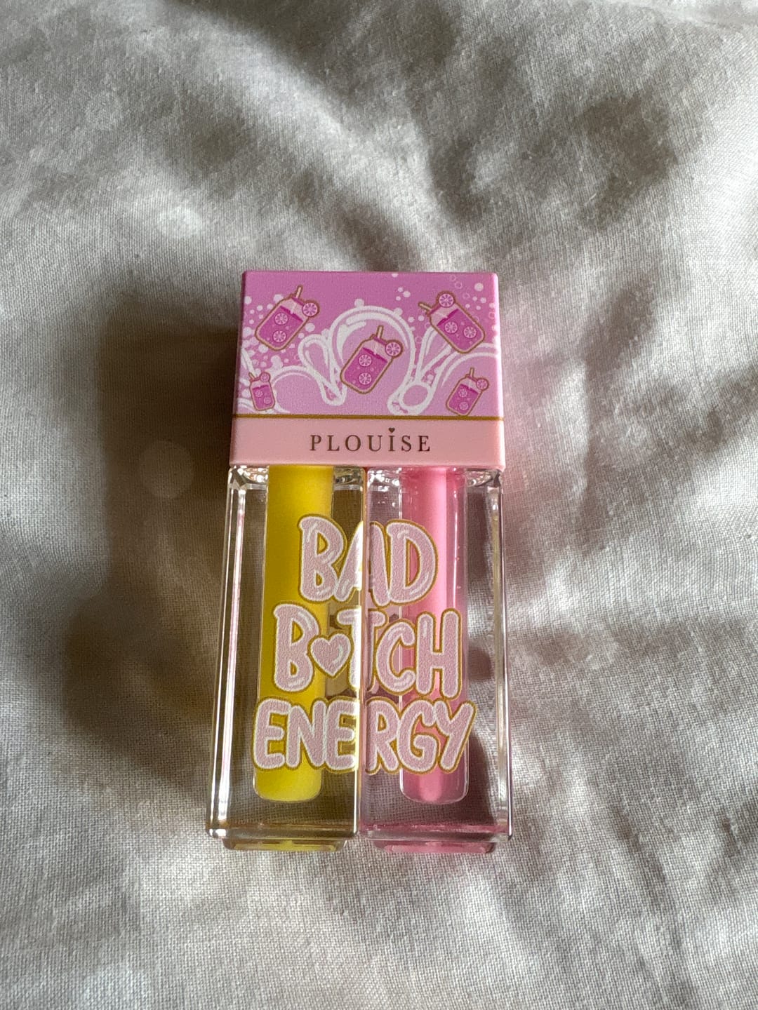 Customer photo review of P. Louise Bad Bitch Double Lip Oil