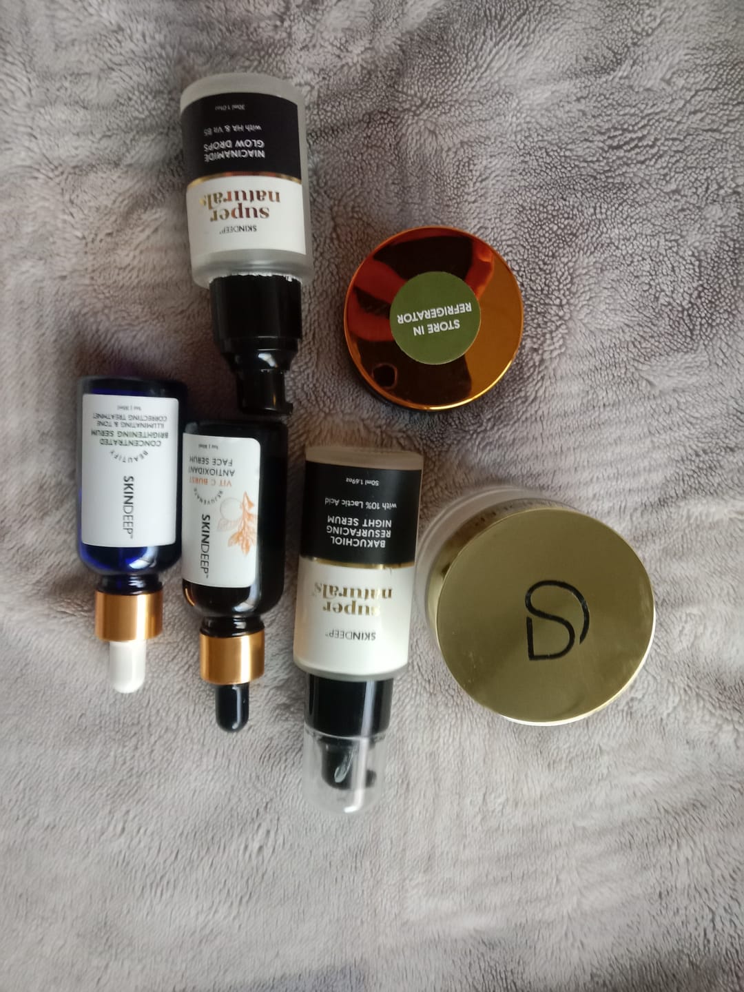 Customer photo review of VIT C GLOW BOOSTER - Vitamin Nectar Moisturizer