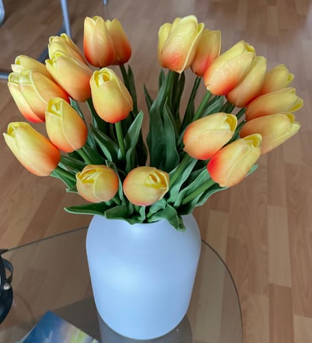 Fotorecensie van een klant over Casa vaas - Mat wit