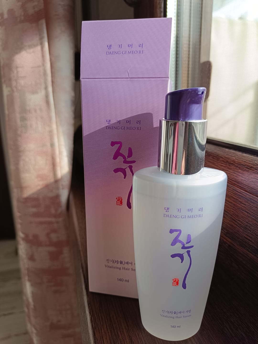 Customer photo review of Копринен серум за кристален блясък с органични масла и лечебни билки Doori Тайни от Изтока