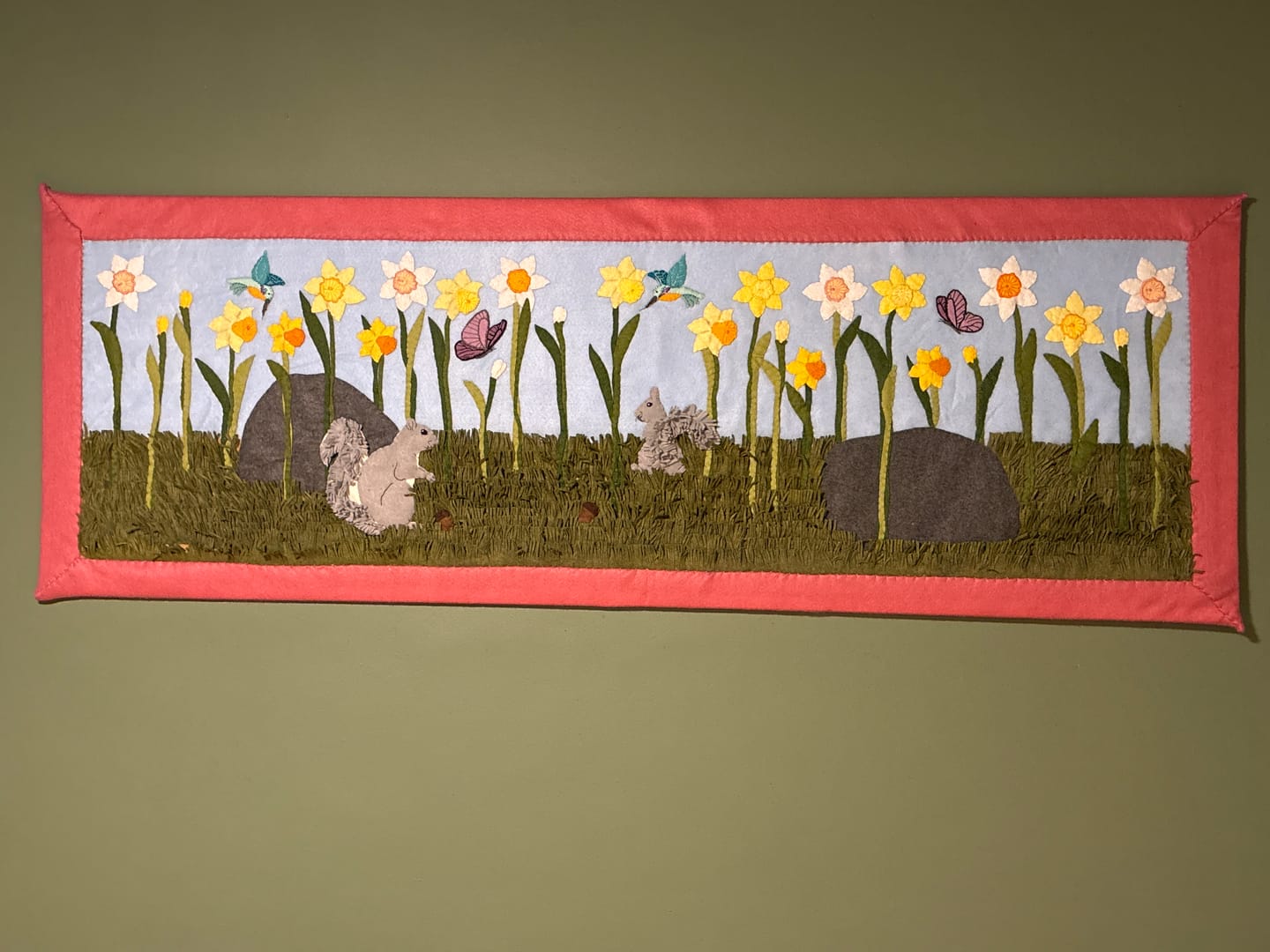 Customer photo review of Acrylic Craft Felt By Yard