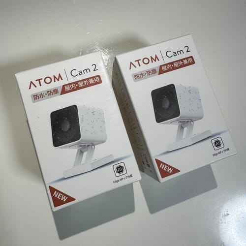 ATOM Cam 2に関するお客様の写真付きレビュー