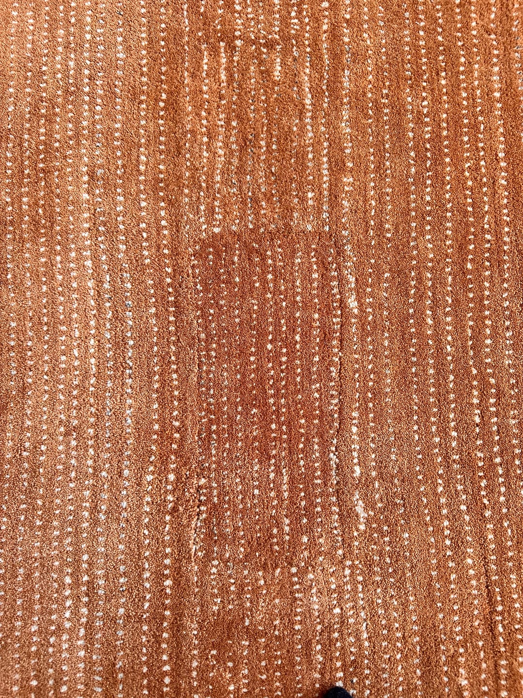 Customer photo review of Wren Rust Wool Rug