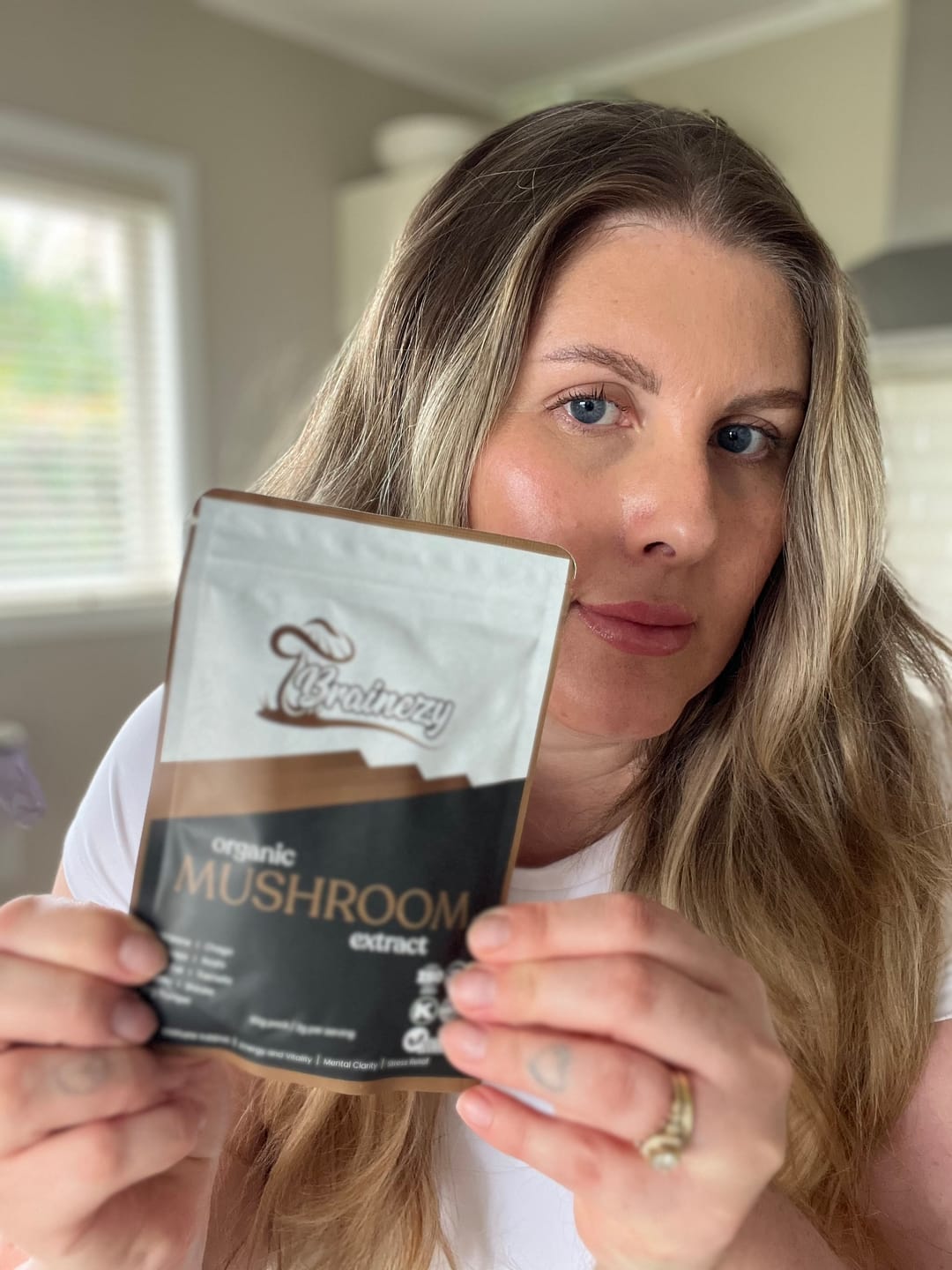 Customer photo review of Brainezy 9in1 Daily Wellness Mushroom Secret- 30 Servings