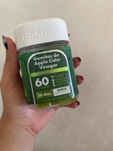 Customer photo review of Gomitas de Vinagre de Manzana | Suscripción