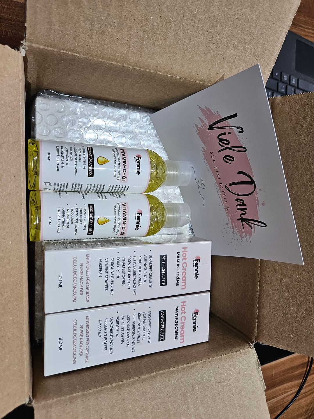 Customer photo review of Vitamin C ÖL