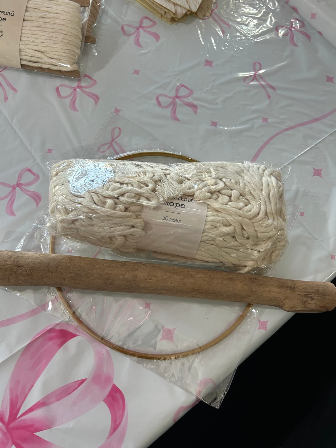 Customer photo review of ערכת פסטיבל מקרמה המכילה עיגול ו2 עלים למשתתף