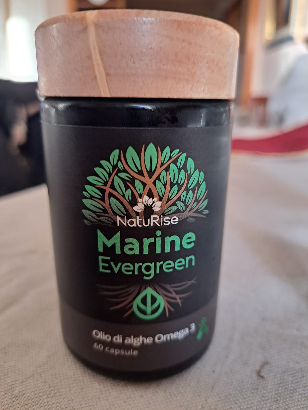 Customer photo review of Olio di alghe Omega 3 (60 capsule)
